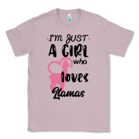 Lilac Just A Girl Who Loves Llamas I Love Llamas Classic Tee - Bettercallsaul
