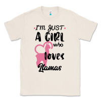 Natural Just A Girl Who Loves Llamas I Love Llamas Classic Tee - Bettercallsaul