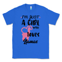 True Royal Just A Girl Who Loves Llamas I Love Llamas Classic Tee - Bettercallsaul