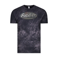 Cloud Black Peterbilt Trucks Vintage Tee - linhVisuals