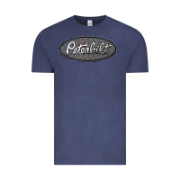 Vintage Denim Peterbilt Trucks Vintage Tee - linhVisuals