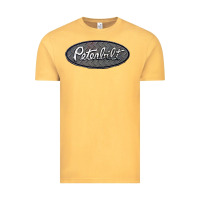 Vintage Mustard Peterbilt Trucks Vintage Tee - linhVisuals