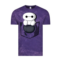 Cloud Purple baymax in pocket [tb] Vintage Tee - linhVisuals