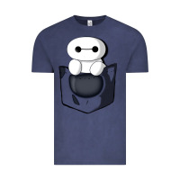 Baymax In Pocket [tb] Vintage Tee | Teevron