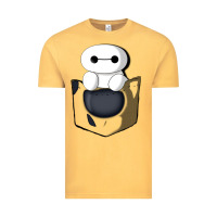 Vintage Mustard baymax in pocket [tb] Vintage Tee - linhVisuals