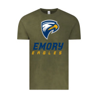 Vintage Olive emory eagles Vintage Tee - linhVisuals