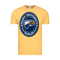 Vintage Mustard emory eagles Vintage Tee - linhVisuals