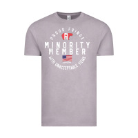 Vintage Zinc proud member of small fringe minority with unacceptable view t shirt Vintage Tee - linhVisuals