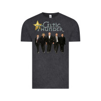 Vintage Black Celtic Thunder Vintage Tee - linhVisuals