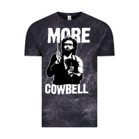 Cloud Black more cowbell Vintage Tee - linhVisuals