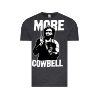 Vintage Black more cowbell Vintage Tee - linhVisuals