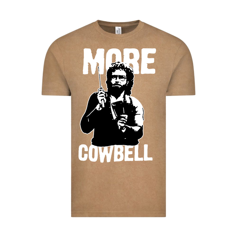 More Cowbell Vintage Tee by linhVisuals | Teevron