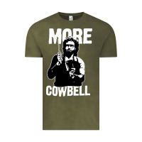 Vintage Olive more cowbell Vintage Tee - linhVisuals