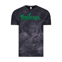 Cloud Black tropicana Vintage Tee - linhVisuals