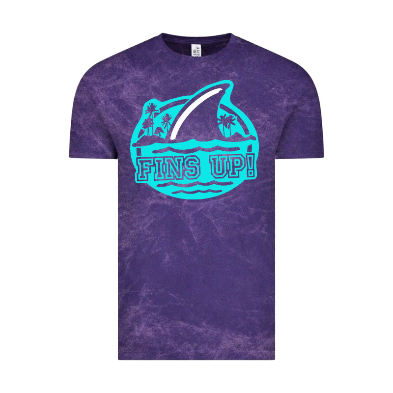 Fins Up Ocean Vintage Tee by linhVisuals | Teevron