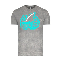 Cloud Rock fins up ocean Vintage Tee - linhVisuals