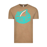 Vintage Coffee fins up ocean Vintage Tee - linhVisuals