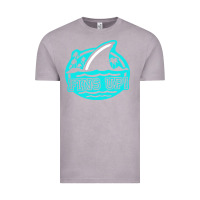 Vintage Zinc fins up ocean Vintage Tee - linhVisuals