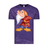 Cloud Purple grumpy dopey dwarf Vintage Tee - linhVisuals