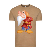 Vintage Coffee grumpy dopey dwarf Vintage Tee - linhVisuals
