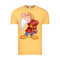 Vintage Mustard grumpy dopey dwarf Vintage Tee - linhVisuals
