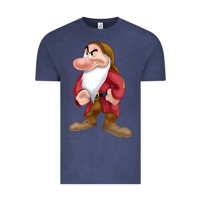 Grumpy Dopey Dwarf Vintage Tee by linhVisuals | Teevron