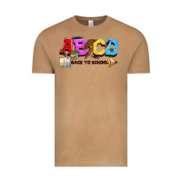 Vintage Camel abcd back to school Vintage Tee - NancyCooperArtShop