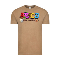 Vintage Coffee abcd back to school Vintage Tee - NancyCooperArtShop