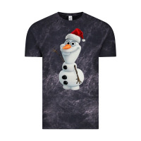 Cloud Black olaf Vintage Tee - linhVisuals