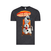 Vintage Black olaf Vintage Tee - linhVisuals