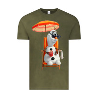 Vintage Olive olaf Vintage Tee - linhVisuals