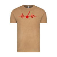 Vintage Camel heartbeat electric guitar Vintage Tee - linhVisuals