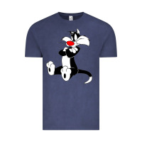 Vintage Denim sylvester cat Vintage Tee - linhVisuals