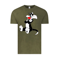 Vintage Olive sylvester cat Vintage Tee - linhVisuals