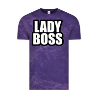 Cloud Purple Lady boss... Vintage Tee - linhVisuals