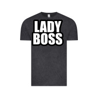 Vintage Black Lady boss... Vintage Tee - linhVisuals