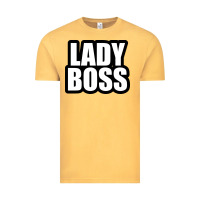 Vintage Mustard Lady boss... Vintage Tee - linhVisuals