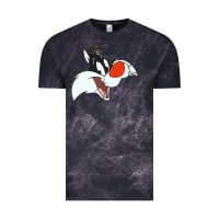 Cloud Black sylvester  face Vintage Tee - linhVisuals