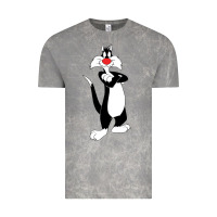 Cloud Rock sylvester cat Vintage Tee - linhVisuals