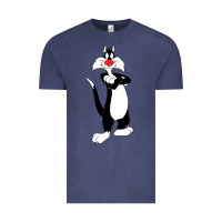 Vintage Denim sylvester cat Vintage Tee - linhVisuals