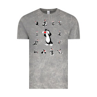 Cloud Rock sylvester cat Vintage Tee - linhVisuals