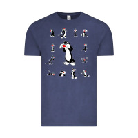 Vintage Denim sylvester cat Vintage Tee - linhVisuals