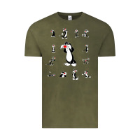 Vintage Olive sylvester cat Vintage Tee - linhVisuals