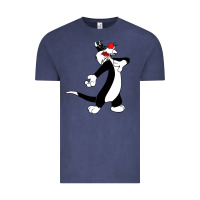 Vintage Denim sylvester cat Vintage Tee - linhVisuals