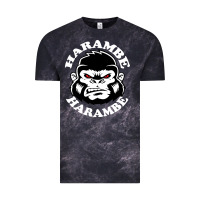 Cloud Black harambe Vintage Tee - linhVisuals