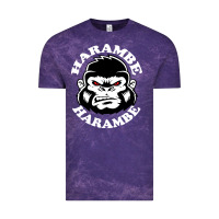 Cloud Purple harambe Vintage Tee - linhVisuals