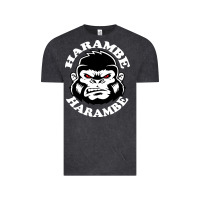 Vintage Black harambe Vintage Tee - linhVisuals