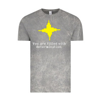 Cloud Rock undertale   determination point Vintage Tee - linhVisuals