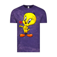 Cloud Purple tweety Vintage Tee - linhVisuals