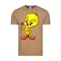 Vintage Coffee tweety Vintage Tee - linhVisuals